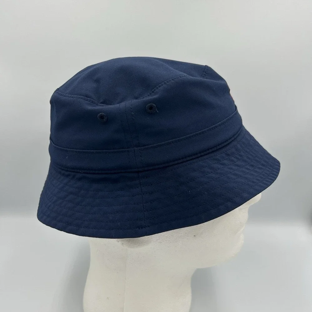 Polo Ralph Lauren Blue Bucket Hat Toddler Size 2-4 Cotton Pony Logo